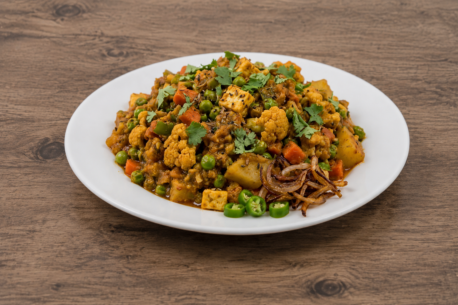 Mix Vegetables aus dem indischen Buffet von Red Onion